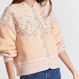LoveShackFancy Honeybee Boyfriend Cardigan